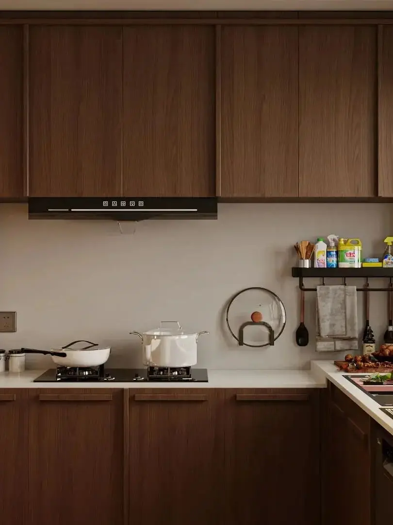 บ้านเต็มตู้ตู้เสื้อผ้าแบบกําหนดเองการออกแบบตู้ห้องน้ําโซลูชั่นการจัดเก็บห้องครัวบริการผลิตแบบกําหนดเอง 1