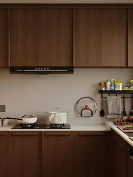 บ้านเต็มตู้ตู้เสื้อผ้าแบบกําหนดเองการออกแบบตู้ห้องน้ําโซลูชั่นการจัดเก็บห้องครัวบริการผลิตแบบกําหนดเอง 1