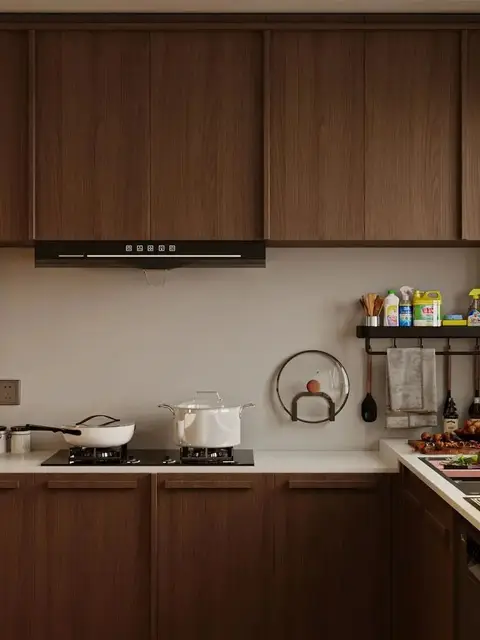 บ้านเต็มตู้ตู้เสื้อผ้าแบบกําหนดเองการออกแบบตู้ห้องน้ําโซลูชั่นการจัดเก็บห้องครัวบริการผลิตแบบกําหนดเอง 1