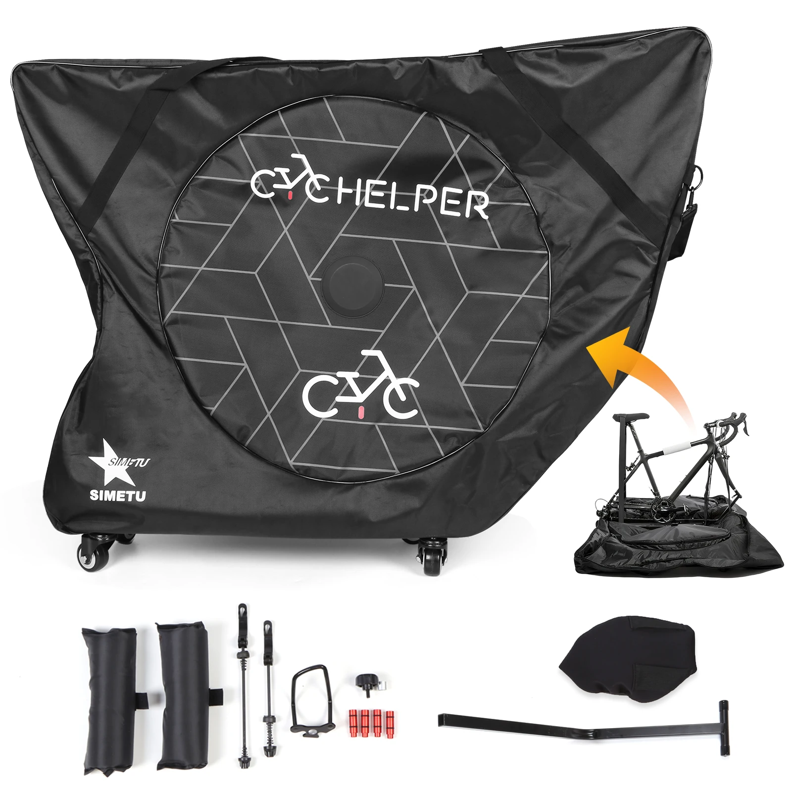 Route Transport Bag Bikepacking Cycling Tools Bicycle Travel Bag for Enduro Freeride Downhill Roads Bycicle Accessories ﻿