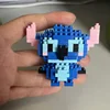 Disney 108 style Stitch LinaBell Hello Kitty Building Blocks Princess Cartoon Figrues Bricks Children's Assembly Toys Model Gift 4