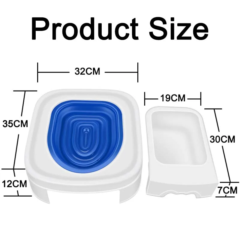 Cat Toilet Trainer Reusable with Base