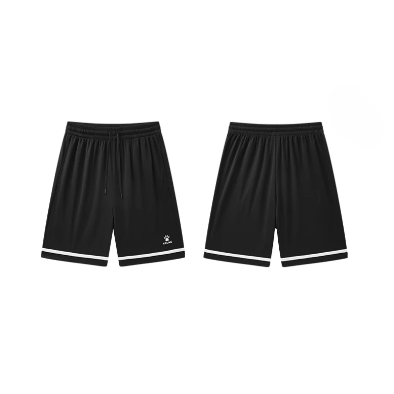 Kelme Men's Basketball Shorts Breathable Shorts Not Above The Knee Loose Knitted Shorts Outdoor Sports Fitness Running Pants 6
