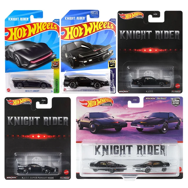 Hot Wheels Simpsonshot Wheels Knight Rider Kitt Diecast Car 1:64 - Metal  Collectible