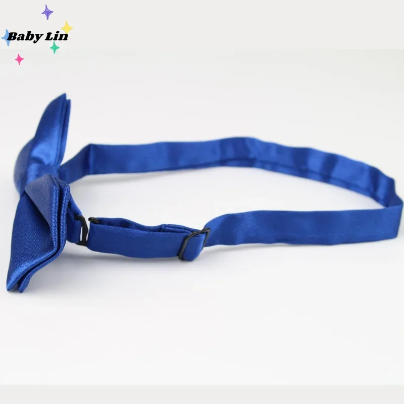 Classic Kids Bowtie Boys Grils Baby Children Bow Tie Fashion Solid Color Mint Green Red Black White Green Pets Cravate For Kids
