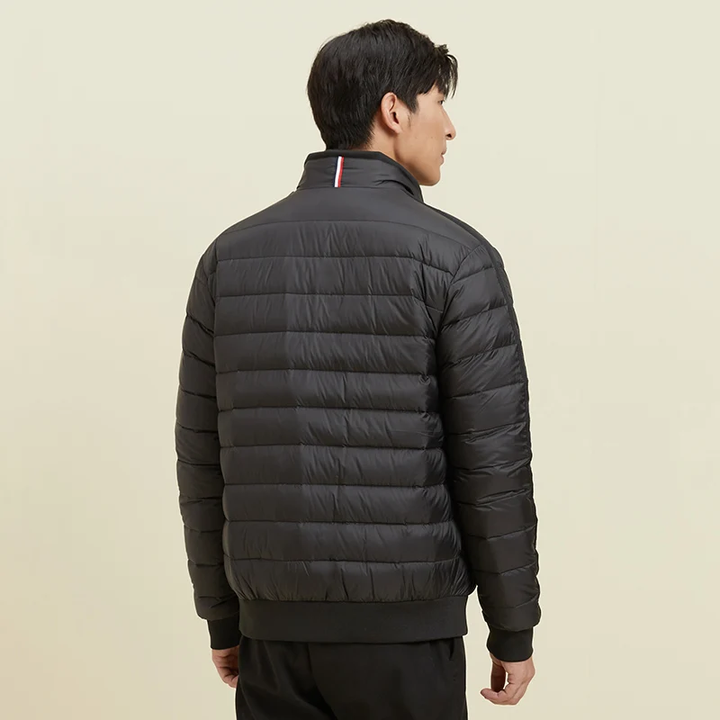 Chericom Men's Down Coats Thickened Warm Down Jacket Overcoat Duck Fashion Stand Collar Printing Waterproof Jackets 279506