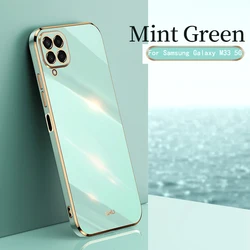 Custodia Soft TPU Anti-Impronte Premium con Protezione Telecamera per Samsung Galaxy M33 5G