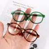 Doll Accessory Transparent Plastic Glasses Transparent Candy Color Round Transparent Glasses 6.5CM 9CM Miniature 5