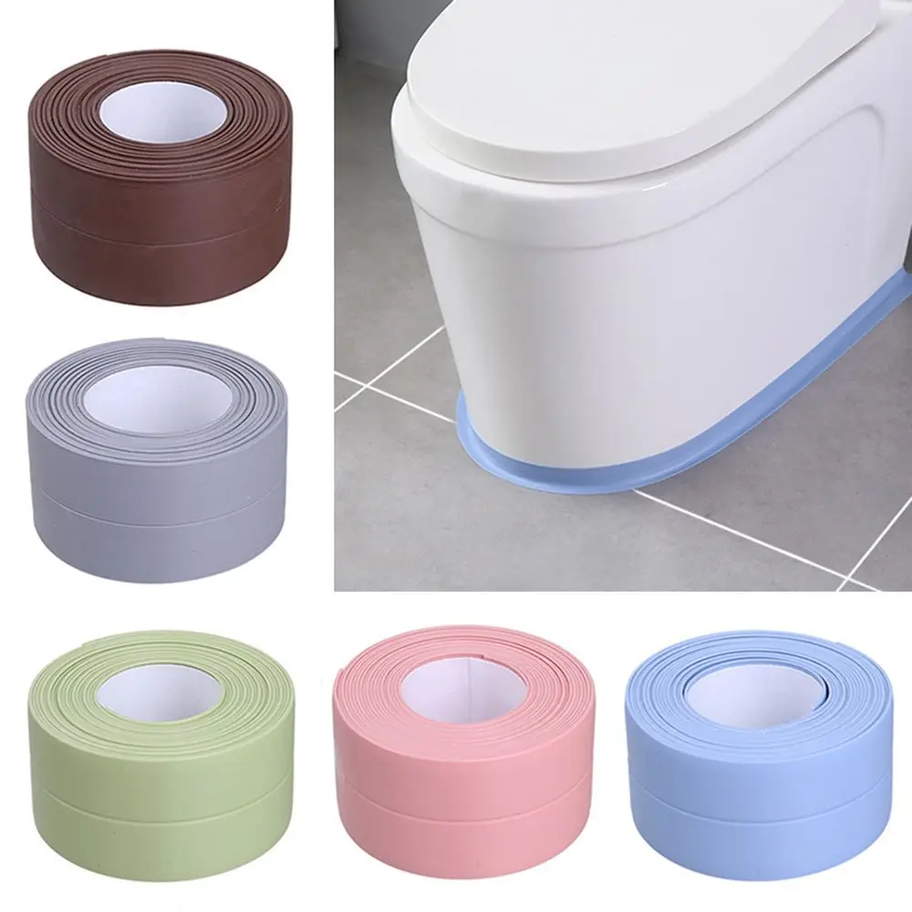 Description Picture 2 of itemProfessional Mildew-proof Caulk Tape Countertop Self Adhesive Shower Tile Sealer Toilet Bathroom Tub Sealing Tape Household