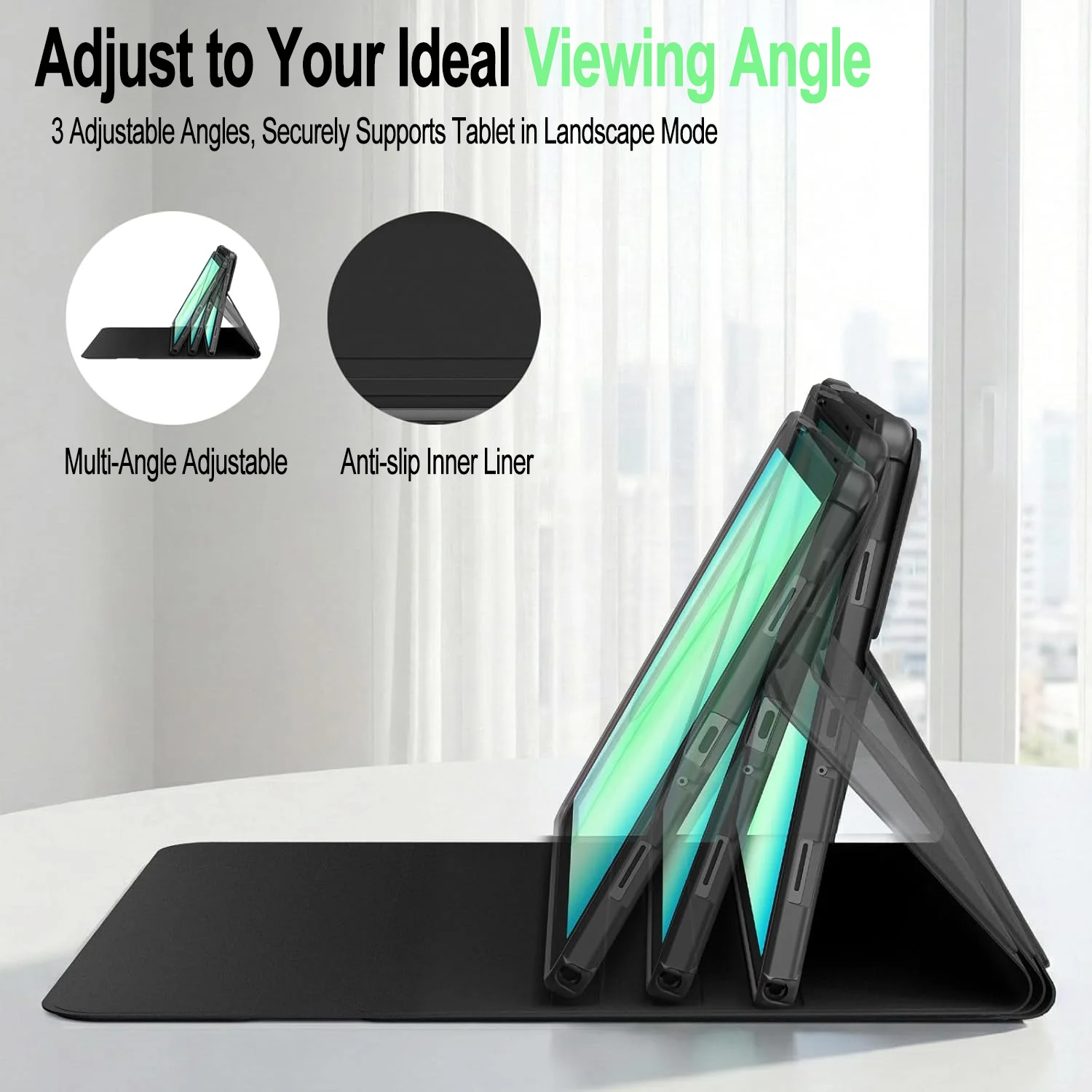 Enhanced Keyboard Case with Trackpad and Stylus Holder