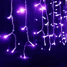  220V 110V 3.5m Butterfly LED Curtain Light Christmas Garland  LED String Fairy Lights For Holiday Wedding Party Home Decoration 