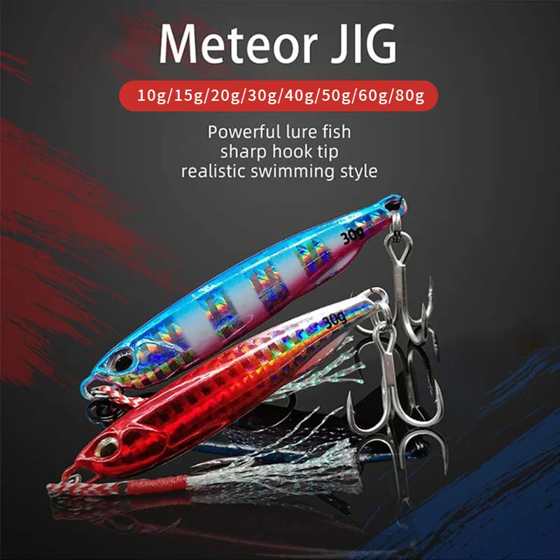 2021 Japen Metal Cast Jig Spoon 10/15/20/30/40/50g Shore Casting Jigging Fish Sea Bass Fishing Lure Artificial Bait Tackle