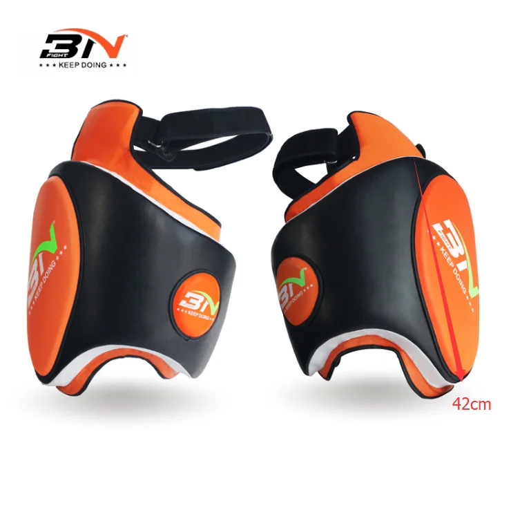 1 Piece Sparring Boxing MMA Muay Thai Thigh Pad Leg Support Kickboxing Target Martial Arts Training Protector Gear dEO martial arts thigh pad