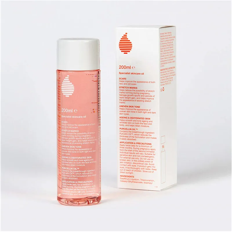 

200ml Bio-Oil Fade Acne Scars Stretch Marks Dilute Pregnancy Obesity Scars Improve Uneven Skin Color Keep Moist Skin Care