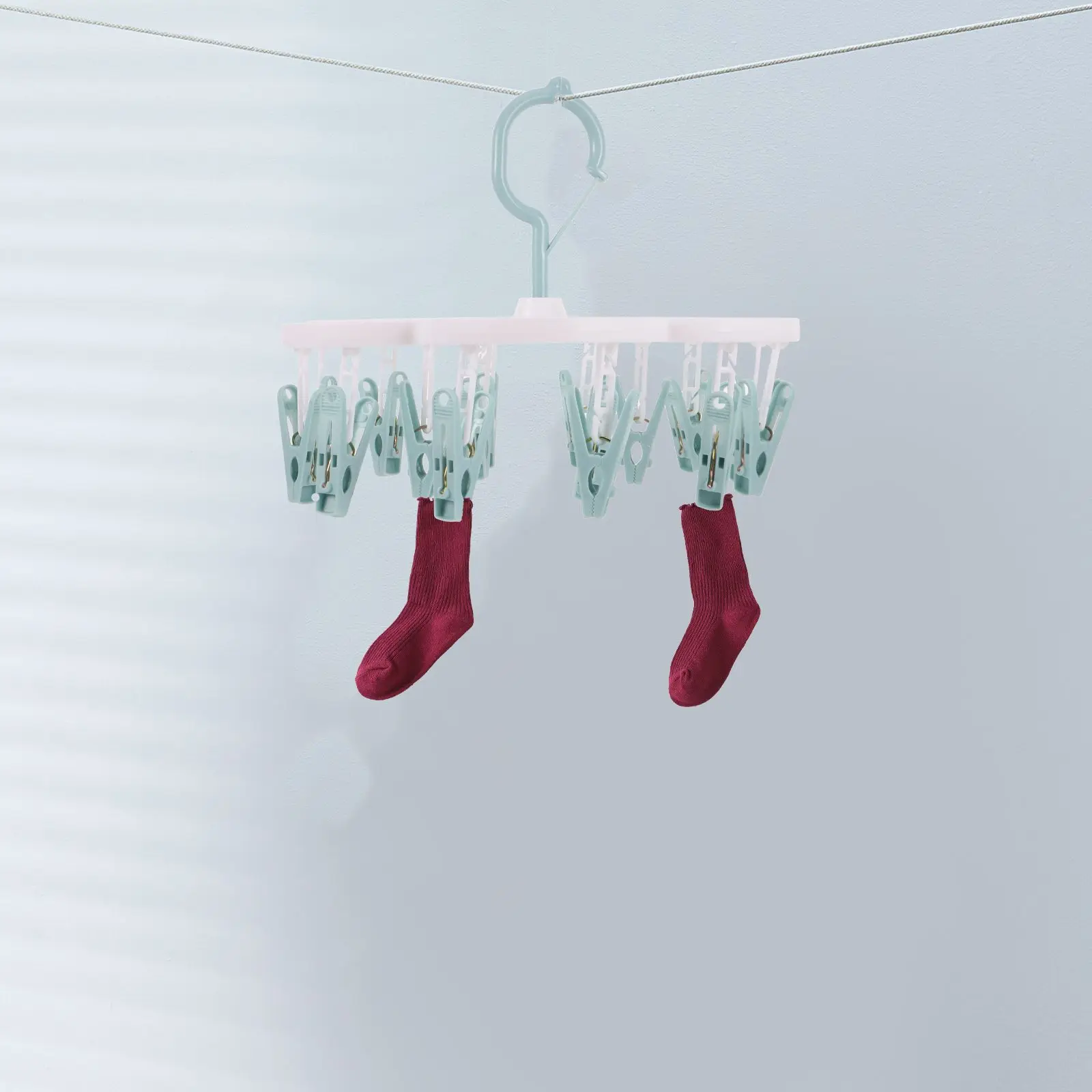Coat Hanger Drying Rack Baby Towel Dryer Hangers Pp Collapsible Premium Scarves 4