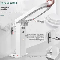 Squat To Change The Toilet Seat Toilet Holder, Elderly Pregnant Foldable Safe Non Slip Toilet Chair Household Use Squatting Pit 2