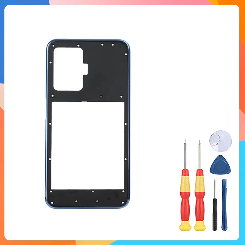 Enhanced Smartphone Repair Kit: Camera Glass, Battery Back Cover, and Middle Frame Replacement