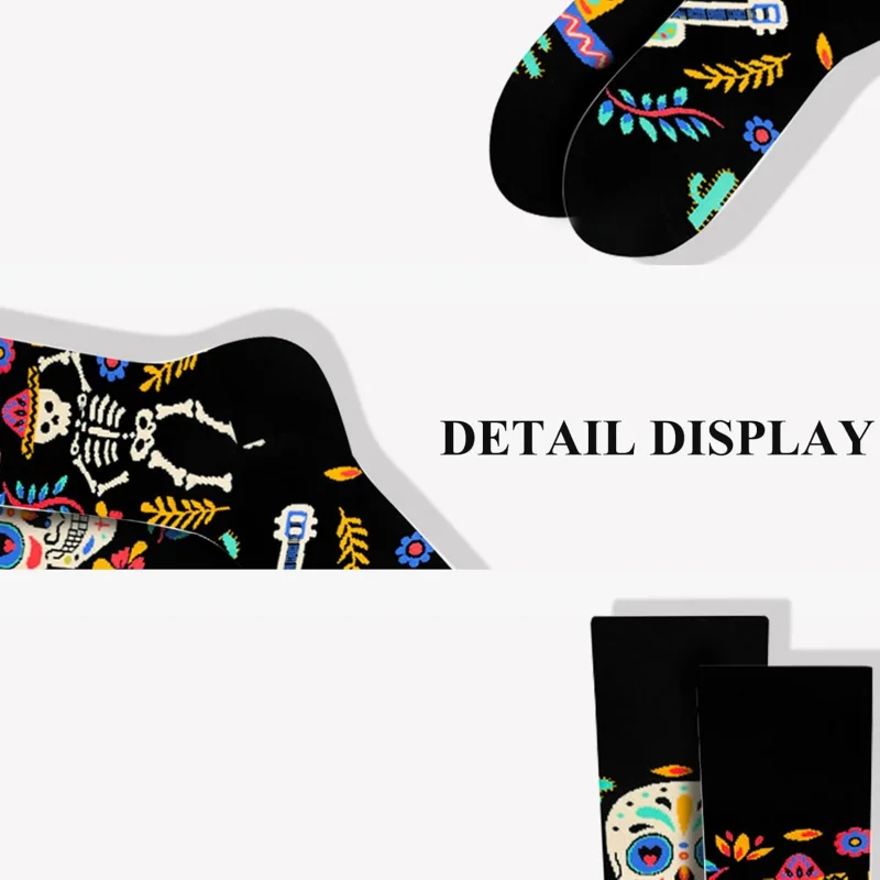 Cool and colorful patterned fun stockings are a novel gift for family and friends