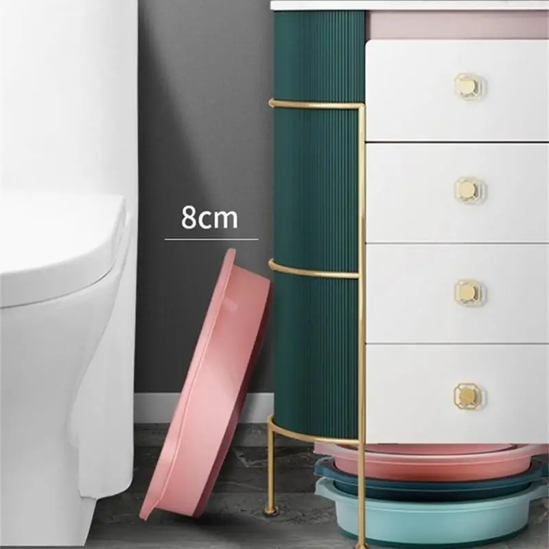 Folding Foot Bath Bucket Silicone Foot Bath Basin Massage Washing Bucket Bathroom Accessories Portable Footbath for Adult Kid
