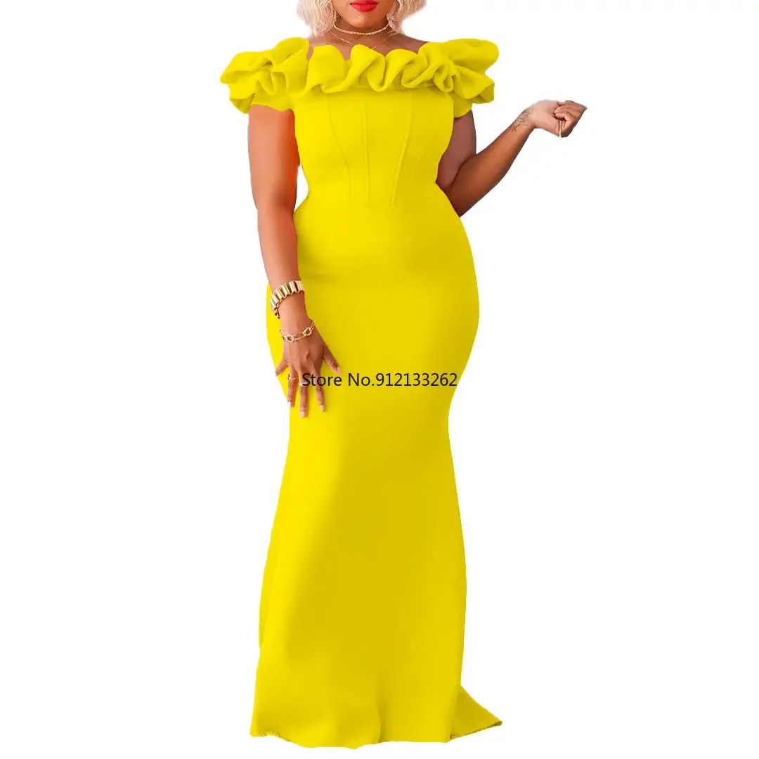 

Африканские платья для женщин Дашики, длинное платье макси, лето 2024, платье большого размера, Женская традиционная африканская одежда Феи Dreess