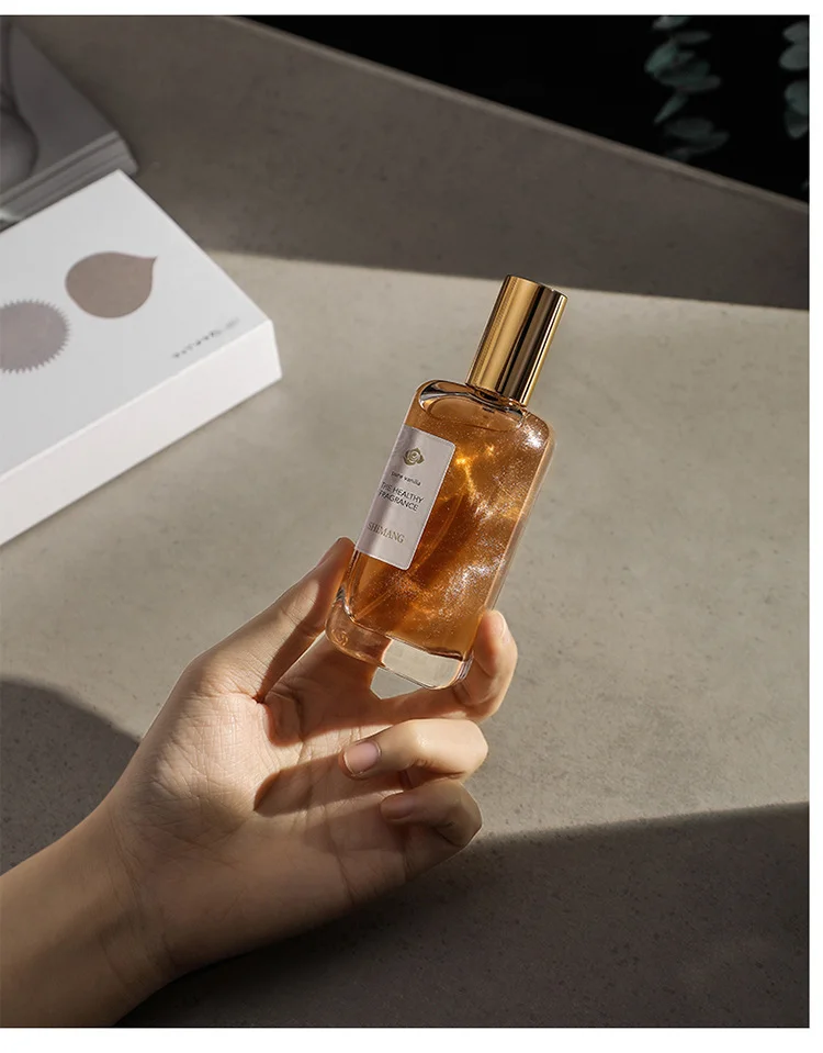 Shimang Confezione regalo con profumo di sabbia dorata, fiori di ciliegio estivi, piccola fragranza floreale, set di profumi avanzati transfrontalieri_voghion.com