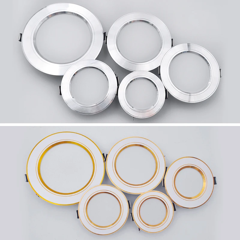 Kaguyahime LED Spotlight Downlight 3W 5W 9W 15W 18W Ultra Thin Round Recessed Panel Lamp AC 220V 230V 240V 2pcs led downlight,led spotlight
