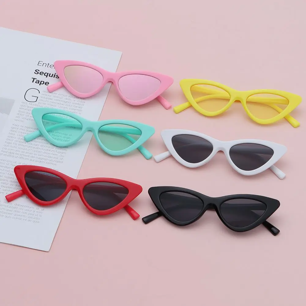 3-9 Jahre Schmaler Rahmen Niedliche Katzenaugen-Sonnenbrille Sonnenbrille für Kleinkinder – Detail 10