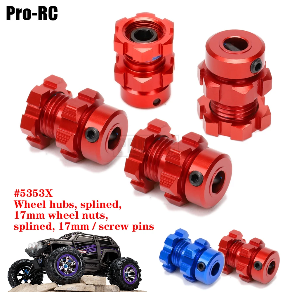 修理用アクセサリ For Traxxas For MAXX 1/10 メタル 17mm スプライン