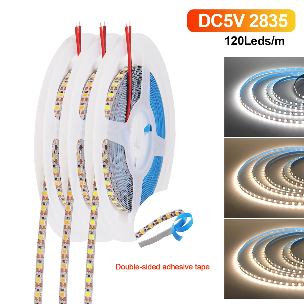 5V 3mm 5mm 8mm PCB LED Strip Light Sc9dea1316c7d4a7b9a0b2f2684d1bfffa