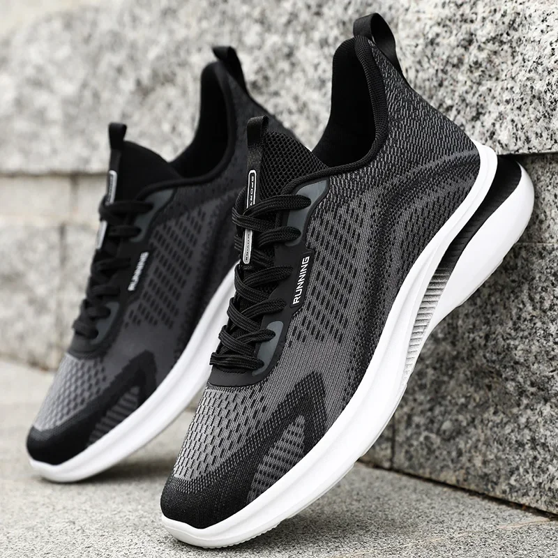 

NEW Men's Wholesale Running Breathable Soft Sole Trend Couple Sports Comfortable Wear 36-44 Zapatillas De Hombre Tenis Masculine