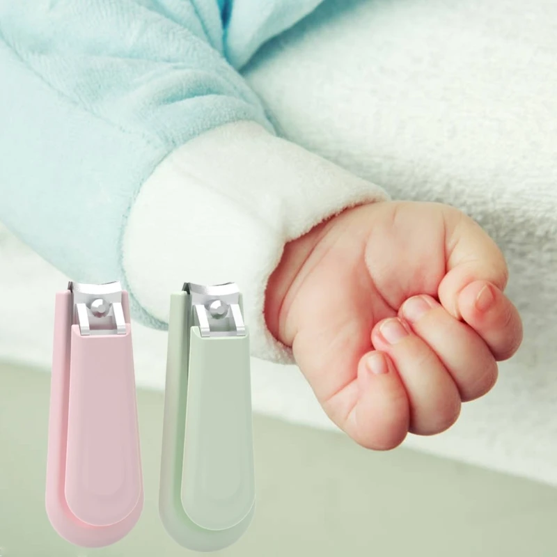 HX5D Baby Nail Care Clippers Stainless Steel Nail Trimmer Nail Scissors for Toddlers 2