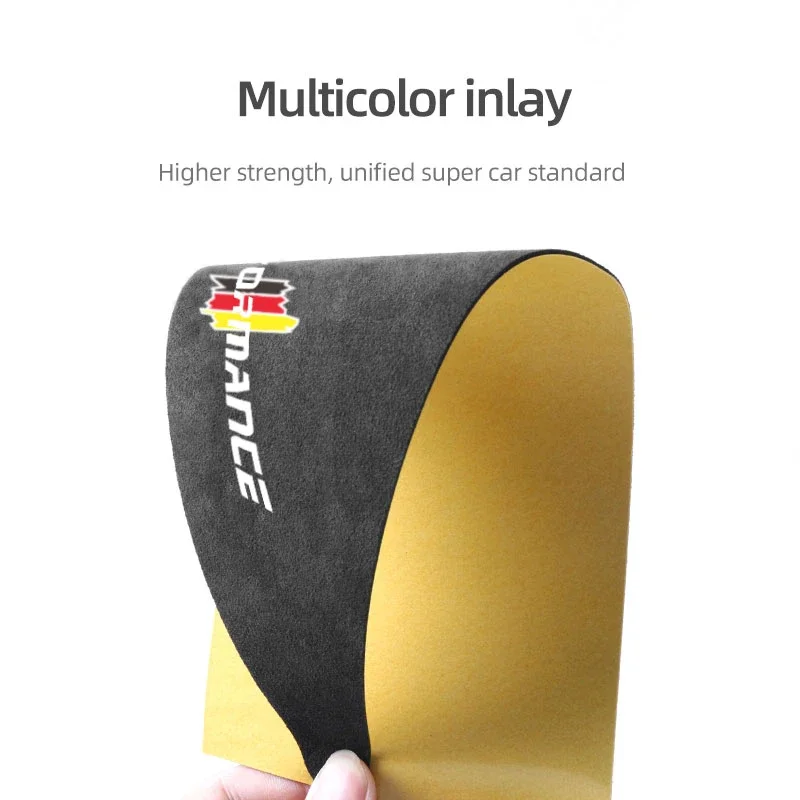 Car Interior Trim Alcantara For BMW F30 F32 F33 F34 3 4 Serie Dashboard Instrument Panel Trim Cover M Performance Sticker