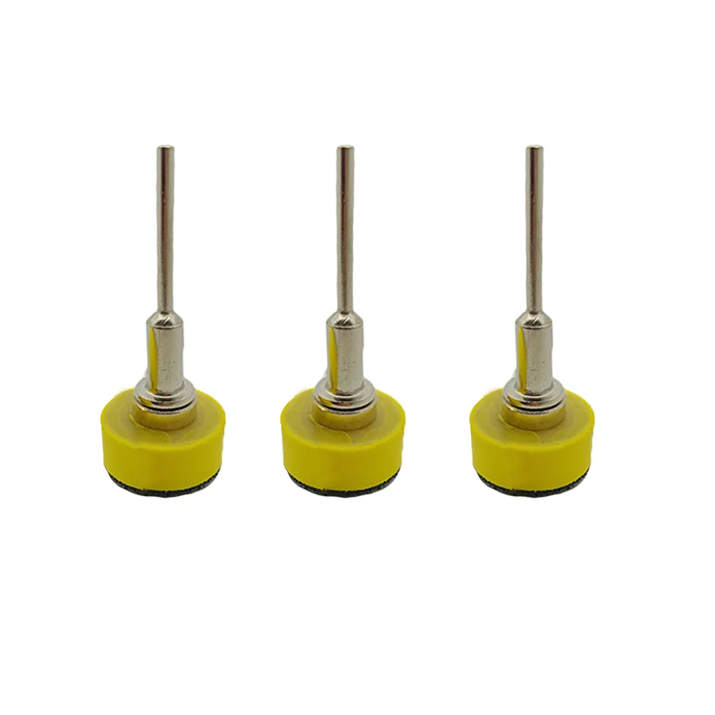 

3Pcs 1-inch Electric Drill Self-adhesive Disc Wheel Polishing Grinding Plate with 32MM Sticks