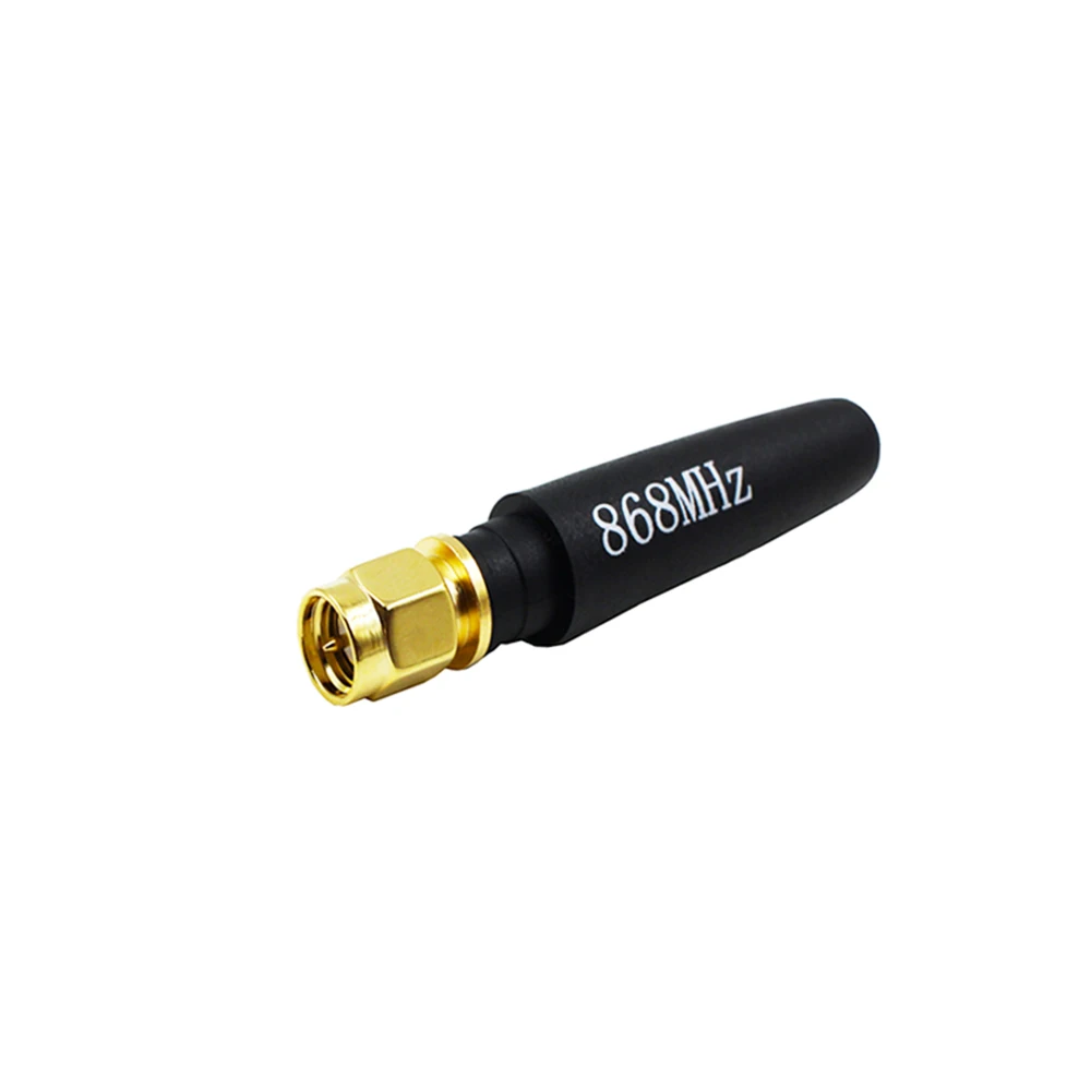 Mini Rubber 868 MHz Antennas Antenna 868MHz ISM Terminal SMA (M) 5pcs Lot