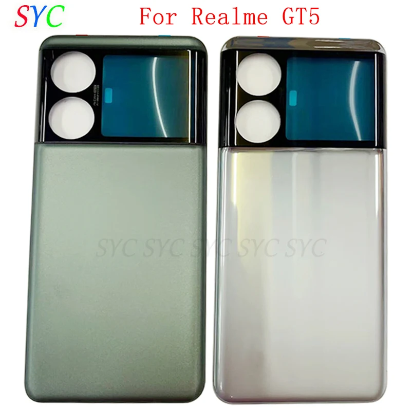 

Оригинальная задняя крышка батарейного отсека, задняя крышка для Realme GT5, задняя крышка с деталями для ремонта логотипа