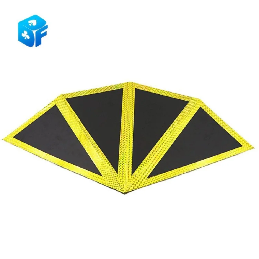 

High Quality Funnel (Four-Screen Fan) Production Stage Magic Trick,Flower Magic,Fun,Illusion,Magic show