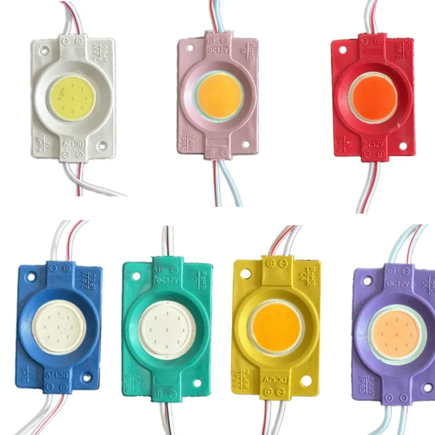 12V Led Module COB Light Advertisement Design Sign Backlight Shop Banner Waterproof IP65 20PCS