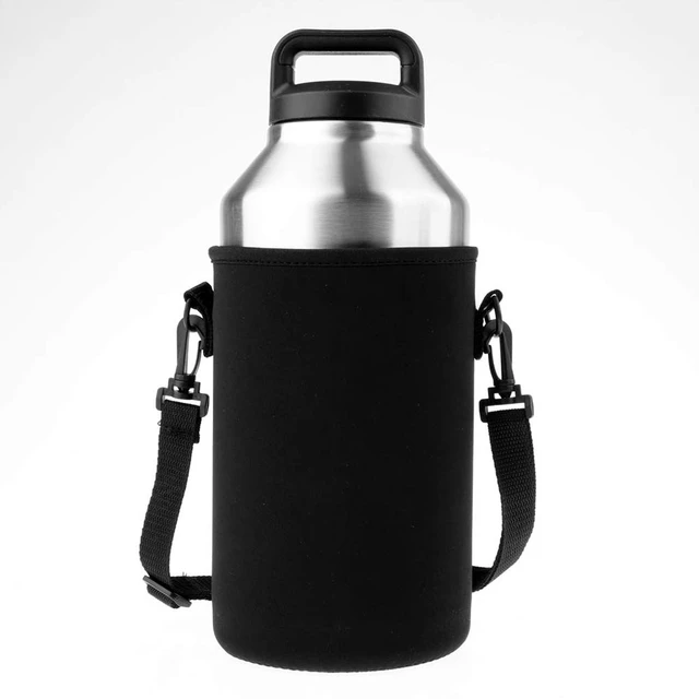 Sleeve Carrying Bag for 36oz 64oz Yeti Ramblers Bottle Cup Black with  Handle Hot