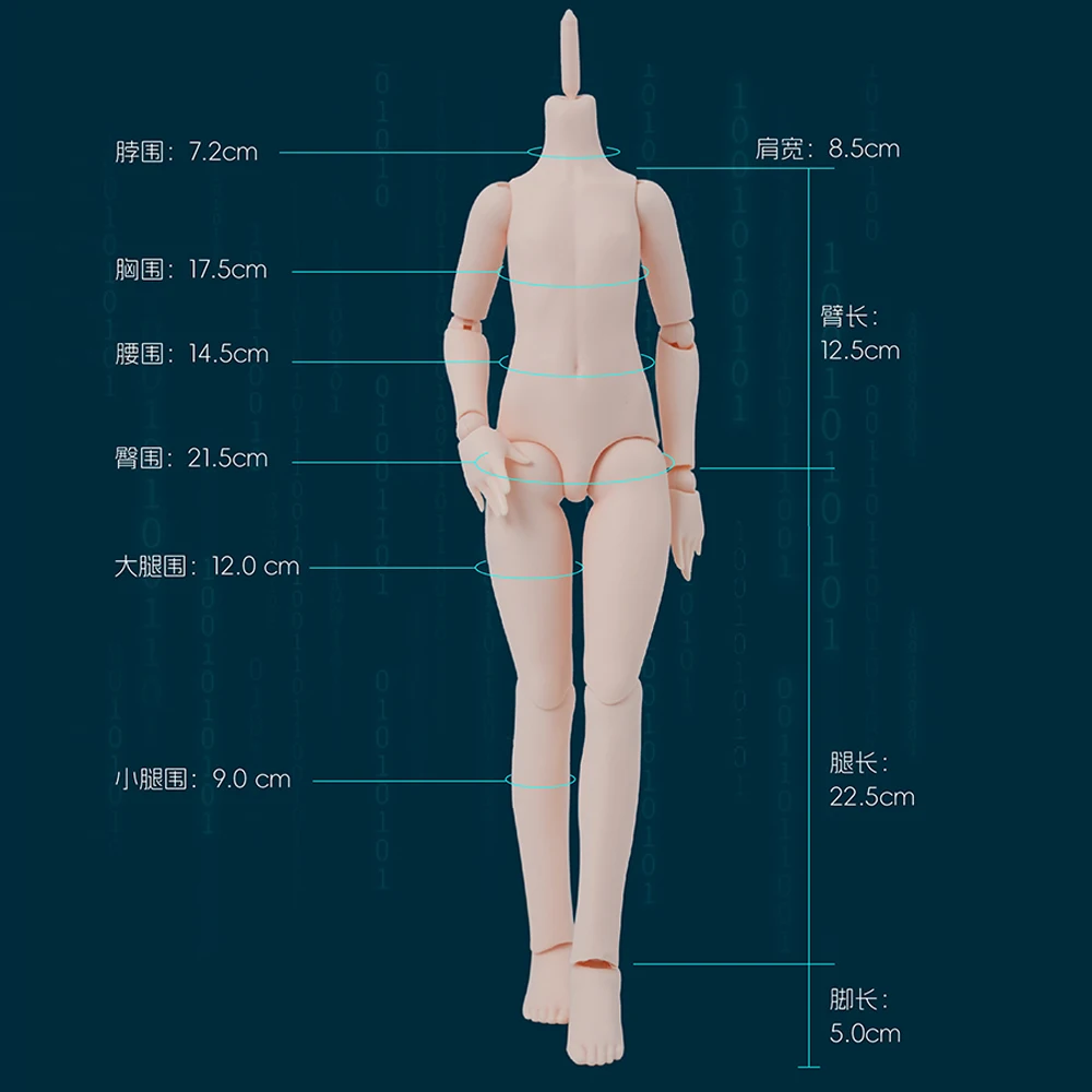 オリジナル 1/4 男性人形ボディパーツ 38 センチメートル高さ