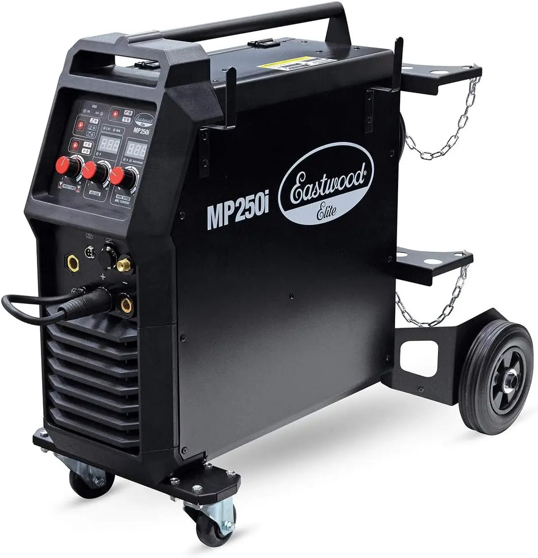MP250i Elite Multi-Process Welder MIG-TIG-ARC Welding Machine Set Rated Duty Cycle of 60% at 250 Amps Black