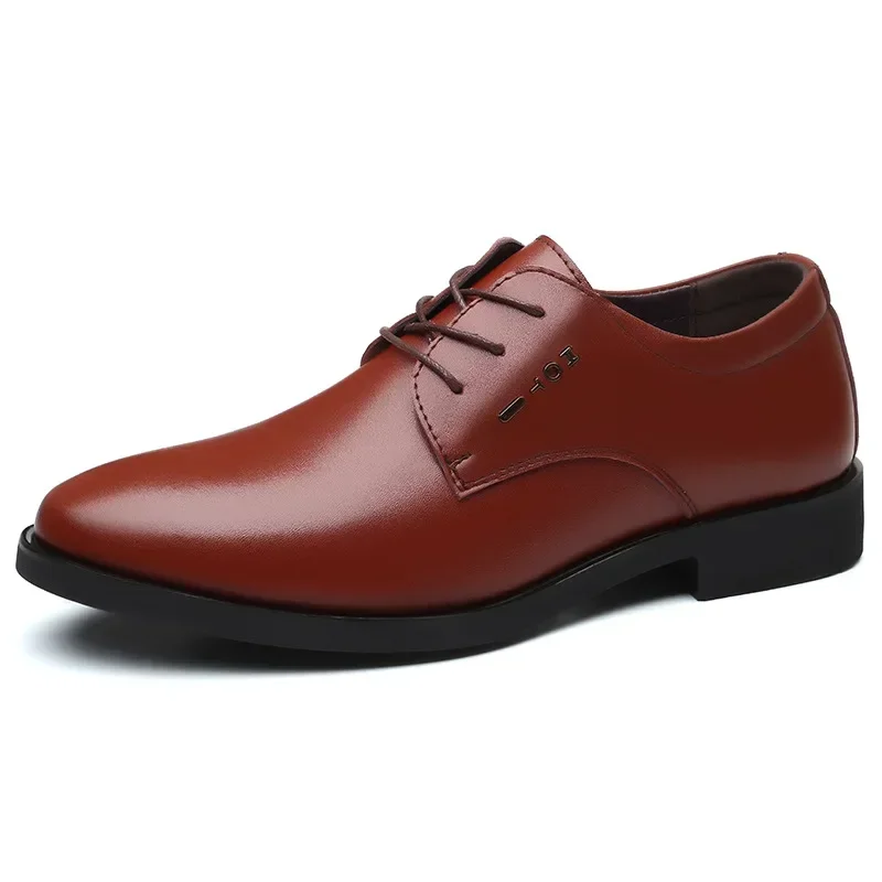 Mens Leather Dress Shoes Men's Dress Shoes Genuine Leather Italian Luxury Man