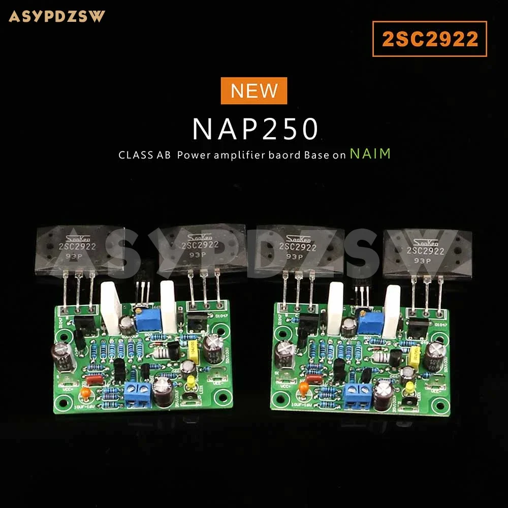 2 Ch Stereo Mini Naim Nap250 Mod 2 Scs2922 Amplificatore Di Potenza Kit Fai Da Te/Scheda Finita
