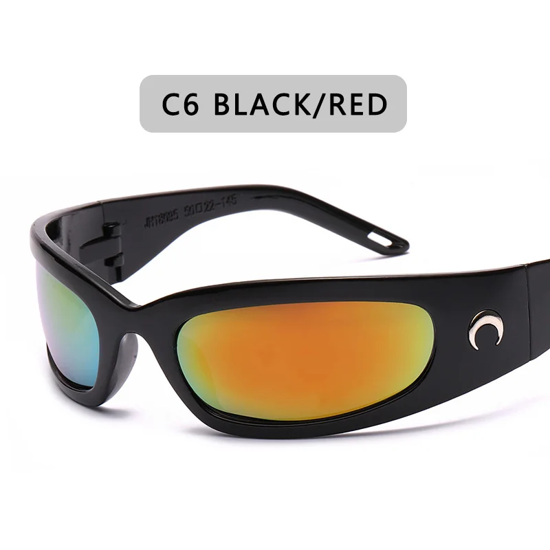 2023 New Moon Rectangular Sunglasses for Women Man Vintage Outdoor Cycling Sports Hip Hop Punk Sun Glasses UV400 Trend_voghion.com