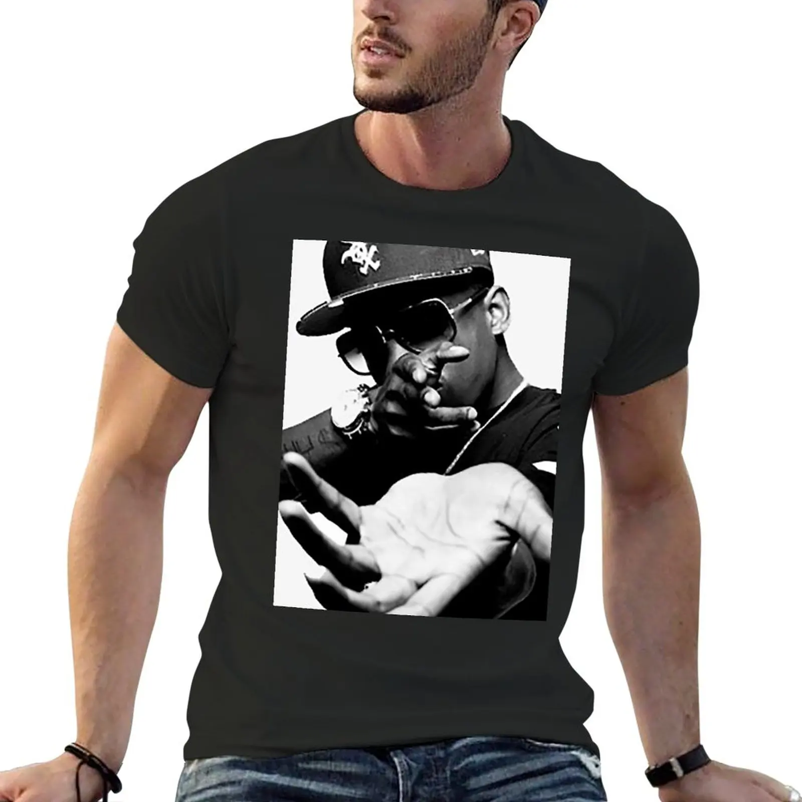 Футболка Бобби Shmurda, футболка в стиле аниме, футболка оверсайз, мужские футболки