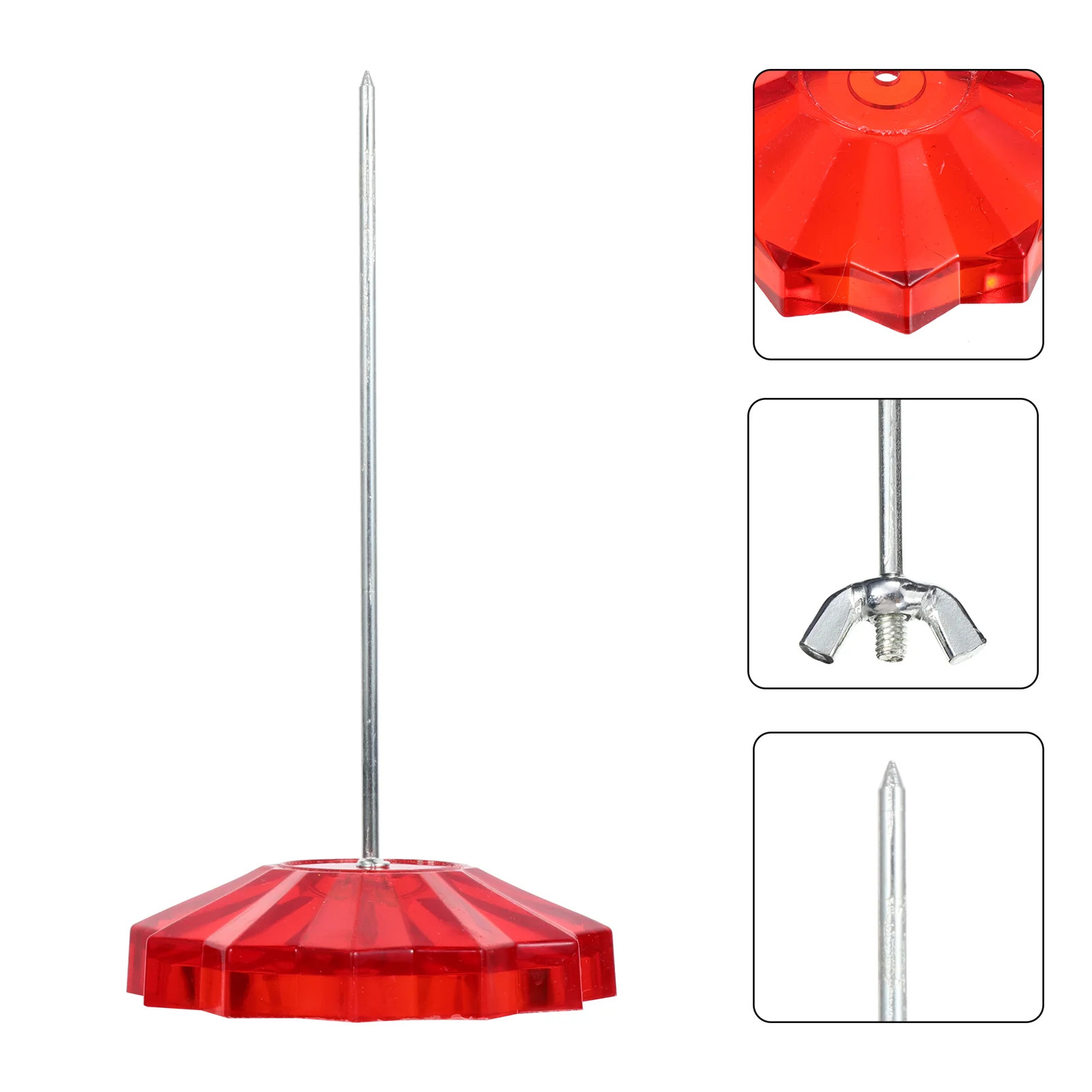 Cabilock Office Accessories 2Pcs Bill Fork Receipts Check Fork Rod Paper Holder Spike Check Bill Holder Memo Holder Spike Menu