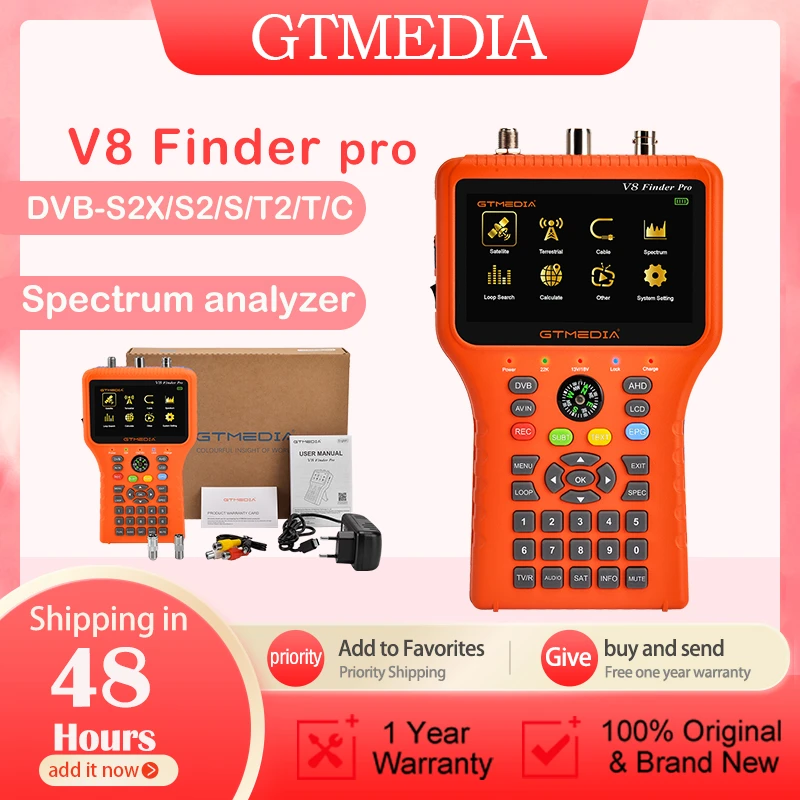 GTMEDIA V8 Finder Pro new satellite signal finder Supports USB wifi 2