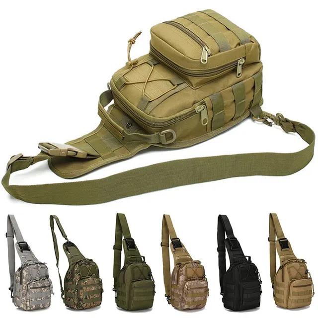 Outdoor Military Tactical Sling Sport Travel Chest Bag Shoulder Bag For Men Women Crossbody Bags Hiking Camping Equipment 1