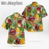 Harajuku Anime 3D Elmo Shirt Hawaii Shirt Men Summer Short Sleeve Shirt Men Shirts 2023 Oversized 5XL shirt Chemise Homme-1188 2