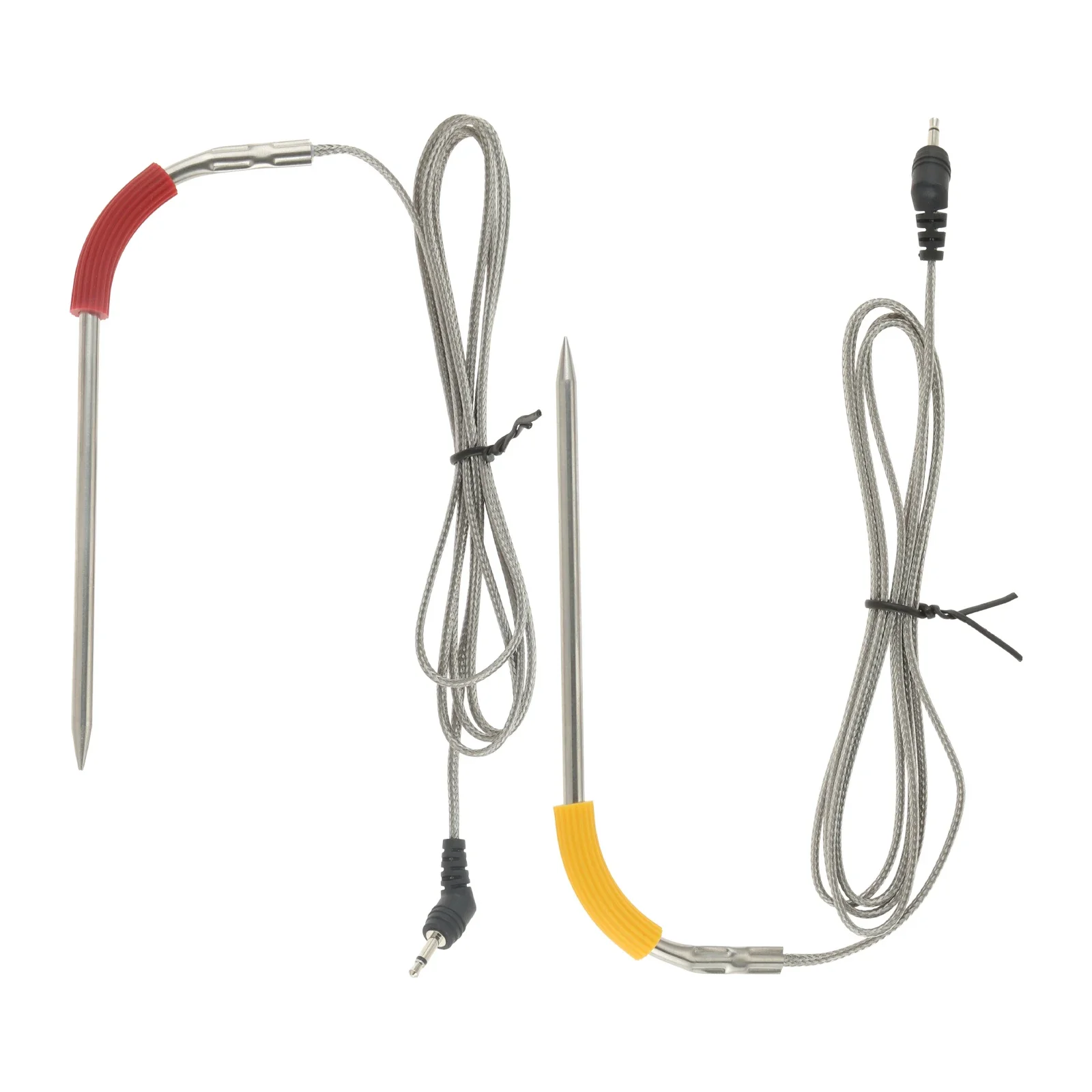 2pcs/1set Grill Temperature Probe Replacement for Weber Igrill 2/3/Mini Series Stainless Steel Meat Internal Monitor Sensor BBQ 5