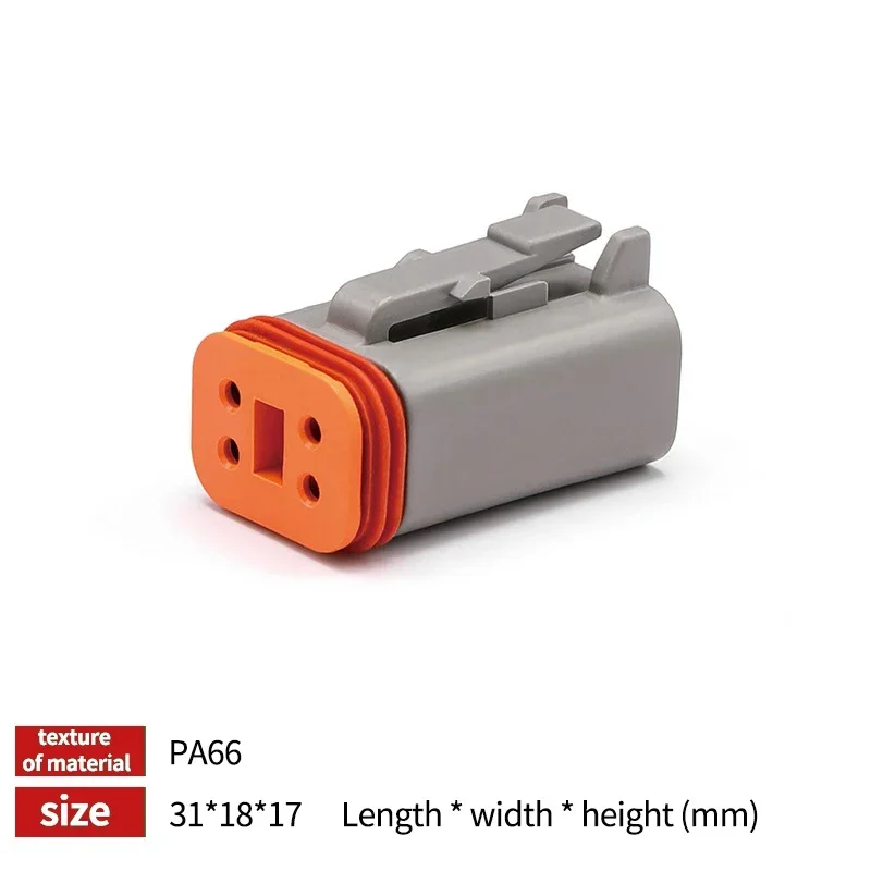 12 pinos auto conector impermeável, plugue elétrico